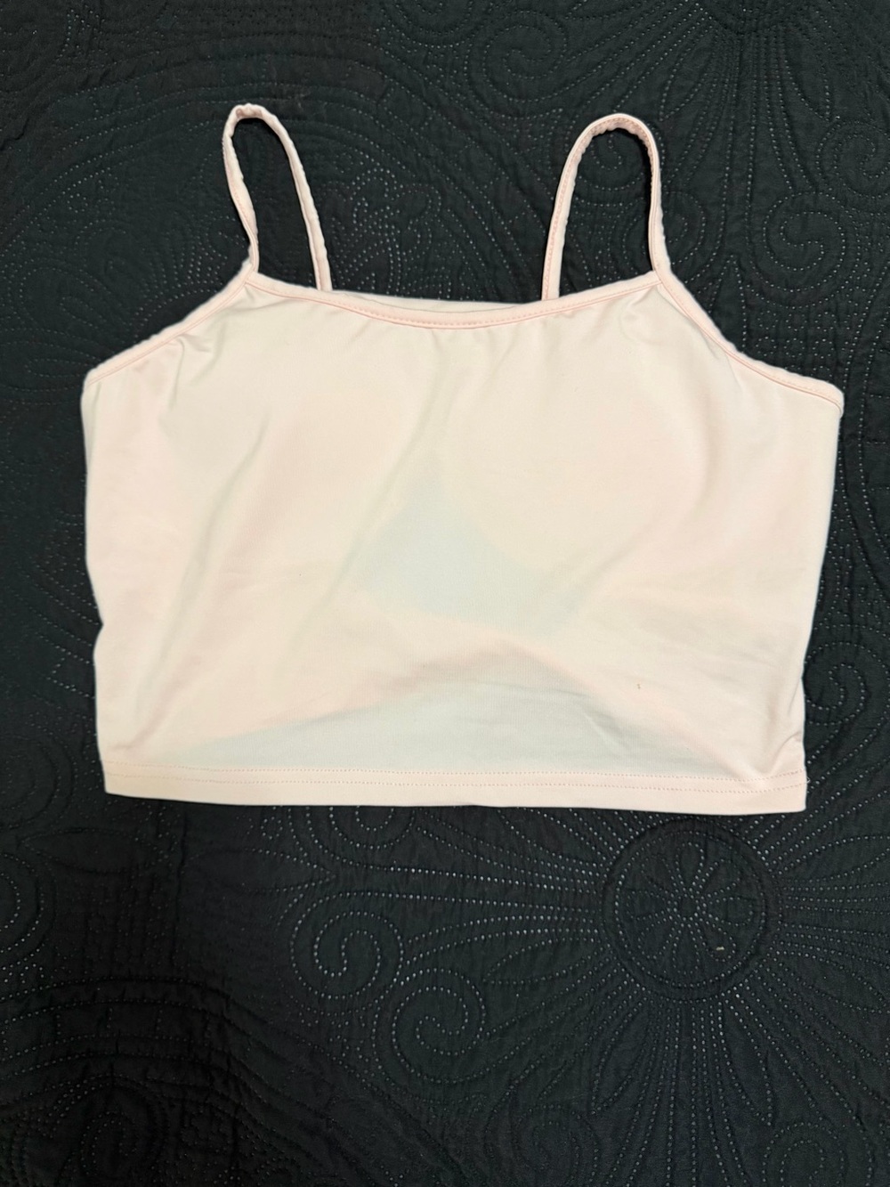 SHEIN Pale Pink open back Crop Cami